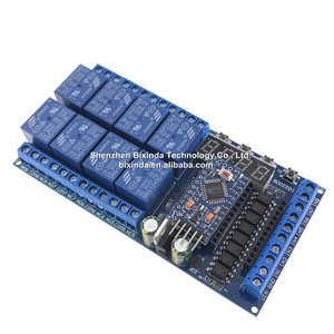 DC 12V 8 Channel Pro mini PLC Board Relay Shield Module for <strong>Arduino</strong> Multifunction <strong>Delay</strong> Timer Switch Board IO22D08 - Product Image 1