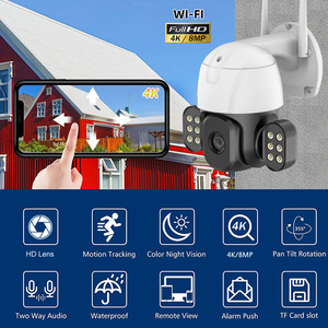 La 4K UHD 8MP IP de seguridad inalámbrica Icsee wifi inteligente PTZ la cámara a Color - Product Image 2