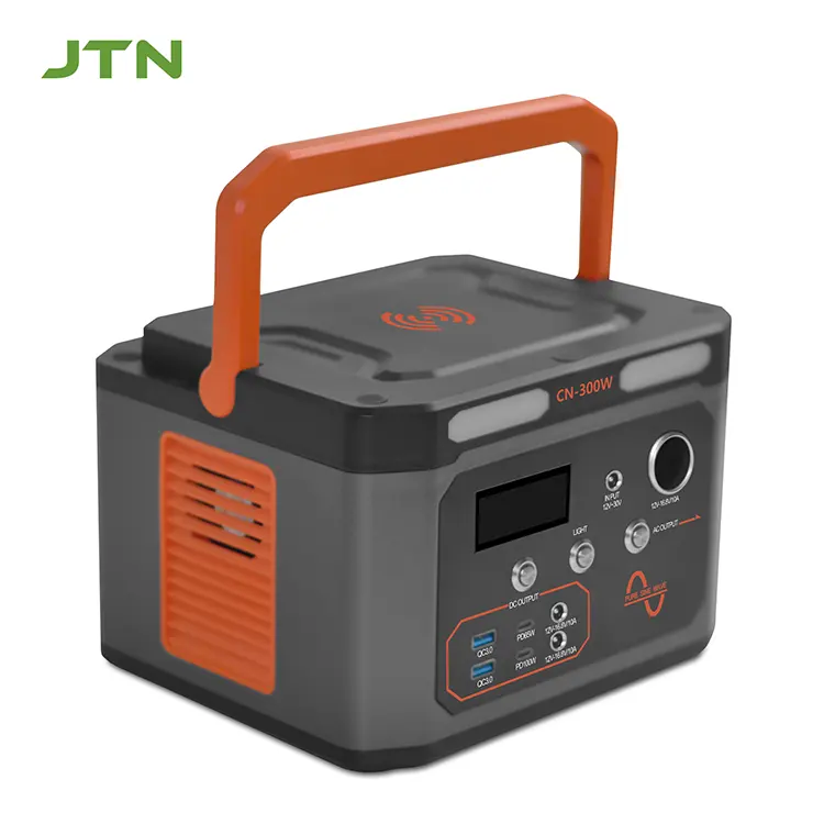 Outdoor Camping 300 Watt Lithium Ion Battery Energy Storage Home Solar Generator 300W Portable Power Supply Station