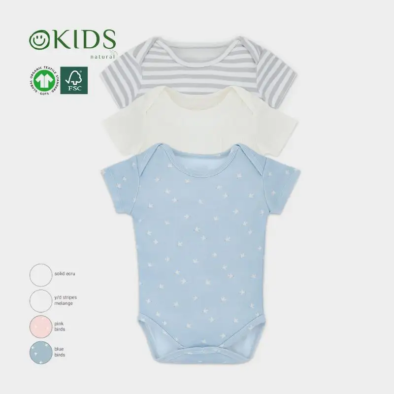 Nuovo Design in cotone organico vestiti per neonati tutina da neonato vestiti per neonati Unisex a maglia per bambina vestiti