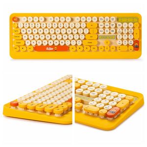 Teclado y ratón inalámbricos de Color, 1600DPI, 104key, accesorios de ordenador para niños, kit de teclado y ratón - Product Image 4
