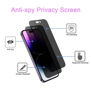 Anti casus temperli cam özel 9H 2.5D ekran koruyucu koruyucu Iphone 11 12 13 14 15 Pro Max artı X Xr XS Max - Product Image 3