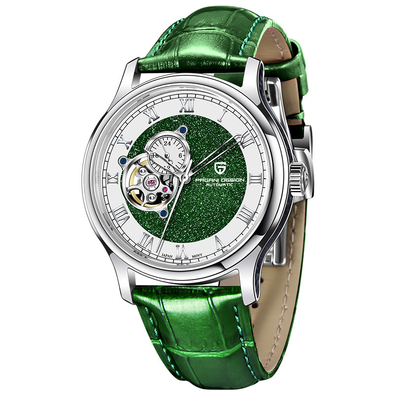 Green face