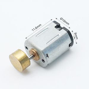มอเตอร์ M10สั่นขนาดเล็ก, 3.7V DC พร้อมเครื่องสั่นขนาด12มม. มอเตอร์อเนกประสงค์สำหรับใช้งานได้หลากหลาย - Product Image 2