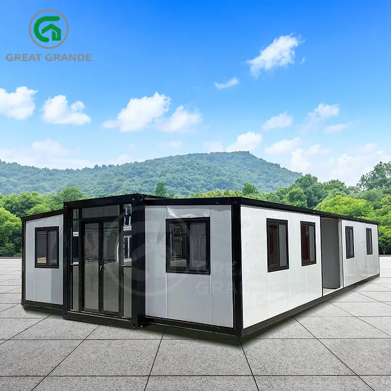 Grande giá rẻ nhà CONTAINER di động 40ft prefab nhà mở rộng nhà container để bán chỗ ở container văn phòng