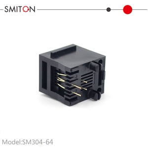 6P4C RJ11 telefon dişi modüler Jack - Product Image 3