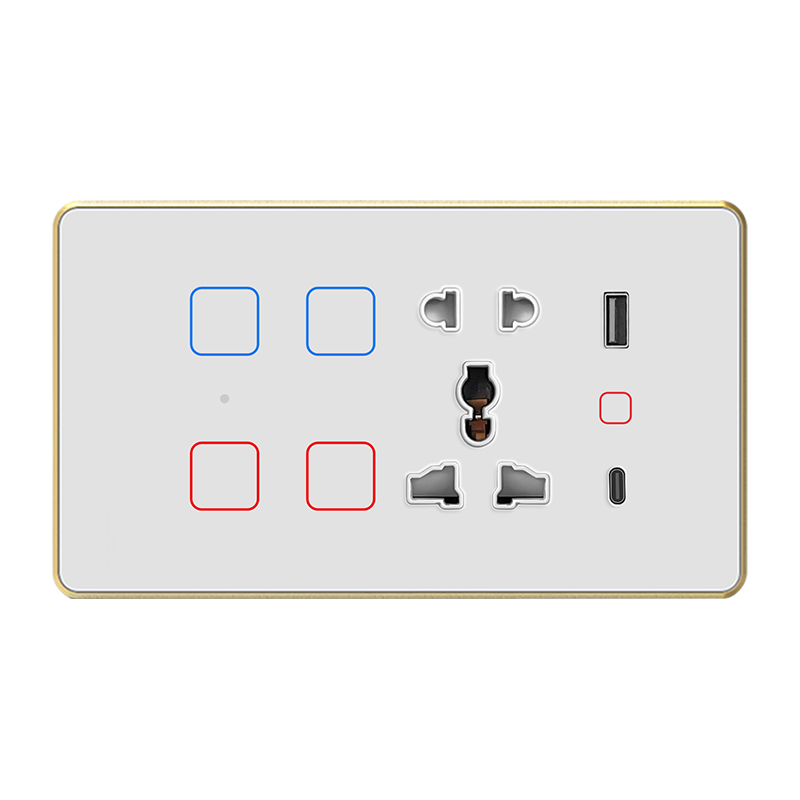 4M 4gang+Socket USB-C