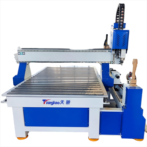 TJ1325 4x8台式数控木机路由器4AISX旋转式带Syntec数字信号处理器控制系统的木工 - Product Image 1