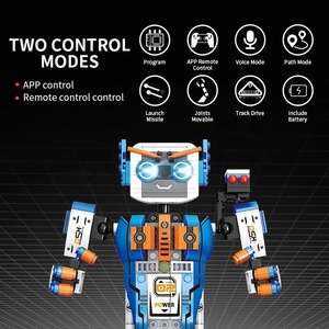 FC9002 <strong>Technical</strong> APP <strong>Programming</strong> RC Creator Remote Control Intelligent Electric Robot Building Blocks Bricks Toys for Children - Product Image 2