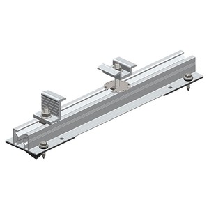 Rieles de montaje de panel PV sistema de montaje solar barandilla - Product Image 1
