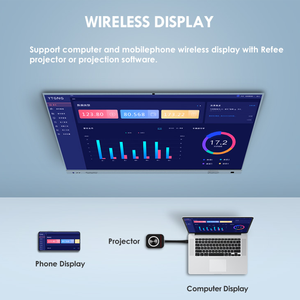 Электронная Интерактивная умная доска Wi-Fi для встреч, офиса, бизнеса, сенсорный монитор со встроенным ЖК-дисплеем Android