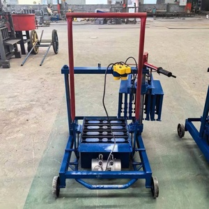 Venta caliente nueva máquina de fabricación de ladrillos de cemento fijo multifuncional, máquina de moldeo de bloques semiautomática - Product Image 2