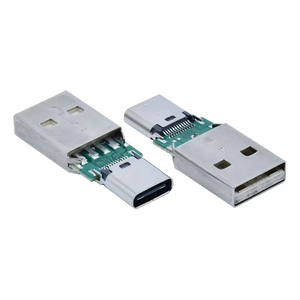 USB 2.0อะแดปเตอร์ตัวผู้เป็นตัวแปลงชนิด C ตัวเมีย USB OTG 24พินความยาว30.5มม. - Product Image 5