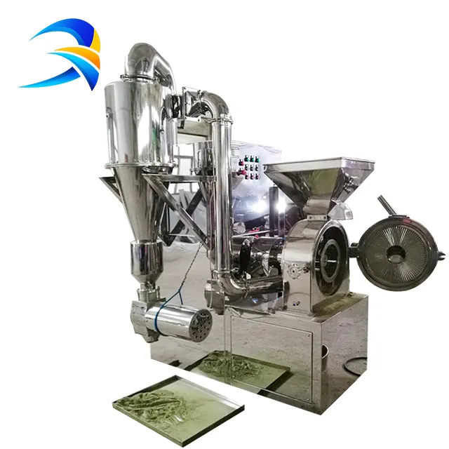 Su soğutma sistemi ile otomatik çekiçli değirmen kuru biber süper Ultra ince toz Pulverizer makinesi