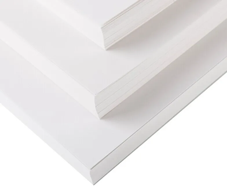 2019 individuell bedrucktes 120g/m² hochwertiges weißes Elfenbein karton papier