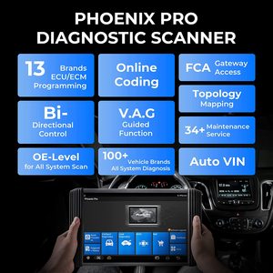 TOPDON Phoenix Pro 2 Years <strong>Free</strong> Update Professional ECU <strong>Programming</strong> <strong>Coding</strong> OBD2 Diagnostic Car Scanner Auto Diagnostic Tool - Product Image 3