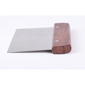 BỘT BỘT scraper thép không gỉ bột <span class=keywords><strong>Scratch</strong></span> Bảng gỗ xử lý Baking Pastry Board bánh <span class=keywords><strong>Pizza</strong></span> Cutter bánh mì Slicer - Product Image 2