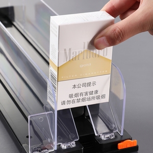 自動バネ付きタバコ棚プッシャーシステム仕切り付き小売店プッシャー - Product Image 2