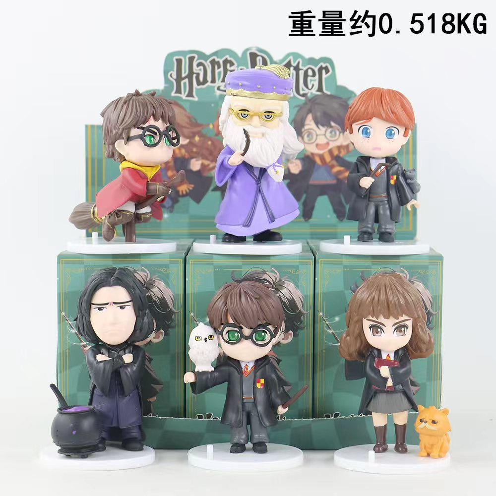 Harry Potter 6e génération, coffret de 6 pièces, boîte aveugle