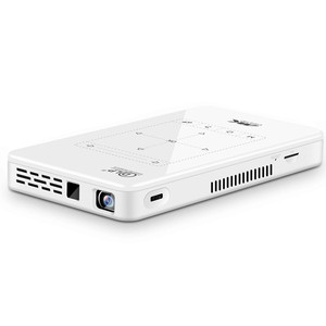 Miniproyector portátil para uso en el hogar, HD-MI de proyección de películas con función de mirroring, DLP, con entrada de P09-II 3D, 4K, android 9, 1G, 8G - Product Image 4