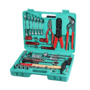 <span class=keywords><strong>100</strong></span> adet ev aracı setleri yeşil plastik araç kiti atölye veya ev için taşınabilir araç vaka