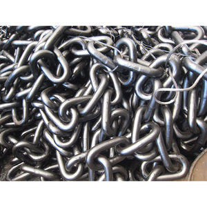 Sıcak daldırma galvanizli U1 U2 U3 gemi Studless bağlantı çapa zinciri bağlantı boyutu (6Dx3.5D) deniz açık çapa bağlantı zinciri - Product Image 3