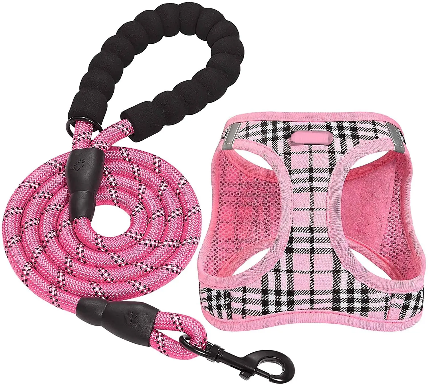 Collar reflectante ajustable para mascotas, correas de nailon para perros, gran oferta