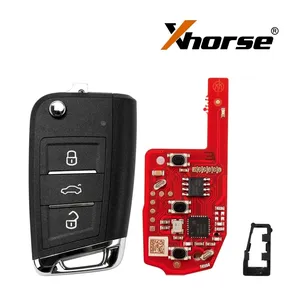 XHORSE XKMQB5EN Universal VVDI Remote Autos chl üssel der 2. Generation MQB Style 3 Tasten Auto für V-W für VVDI2 Programmer Tool - Product Image 2