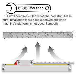 Lettura digitale Dro a 2/3 assi con codificatori a scala lineare ottica/strumenti di misurazione elettronici per tornio e fresatrici - Product Image 5