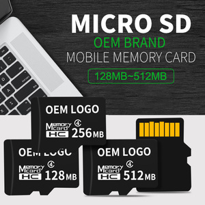 100% Original capacidad completa precio de fábrica Color negro 126MB 256MB 512MB TF tarjeta OEM tarjetas de memoria SD tarjeta de memoria Flash - Product Image 2