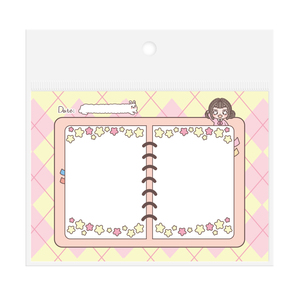 可爱原创人物笔记设计记事本定制打印记事本撕开信纸记事本 - Product Image 1
