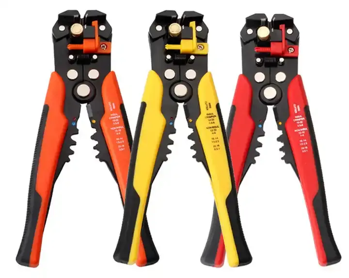 Multi-funzione Max 6mm 2 strisce taglio cavo filo filo Stripper manuali pinze elettricista pinze