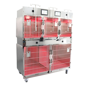 Cages pour animaux en acier inoxydable Longermay <span class=keywords><strong>Cage</strong></span> d'affichage pour animaux de compagnie en acier inoxydable vétérinaire - Product Image 3