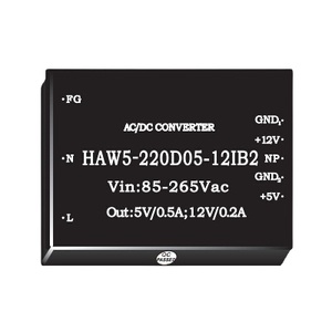 <strong>Input</strong> 85~265VAC 5W Single <strong>Output</strong> <strong>Power</strong> Module <strong>Ac</strong> <strong>Dc</strong> Converter with CE Approval - Product Image 1