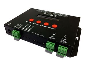 K-8000C SD-Karten-Controller 8000 Pixel Kapazität LED Software bearbeiten Programm DMX-Verbindung 12V Smart Home