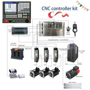 Siyuer 998T 2 assi CNC tornio Controller con servomotore incrementale e Kit di azionamento per il taglio dei metalli sostituire Gsk 218T