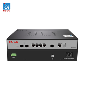 Entrada de alimentación de CC Dual 2 puertos OLT GPON Soporte 1U Equipo de fibra óptica con 2 puertos OLT - Product Image 1