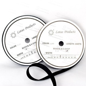Cinta de gancho y lazo de nailon personalizada Cinta de sujeción de correas de gancho y lazo para prendas - Product Image 1