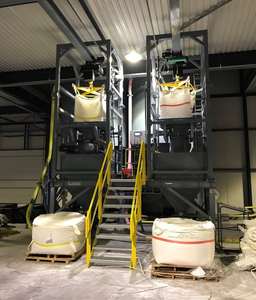 Automatische Hochgeschwindigkeits-Schüttgut entlader Maschinen system Pulver entlader Jumbo Bag Entlade station - Product Image 4