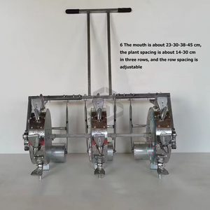 小型花生播种机玉米大豆播种机手推3排播种机 - Product Image 3