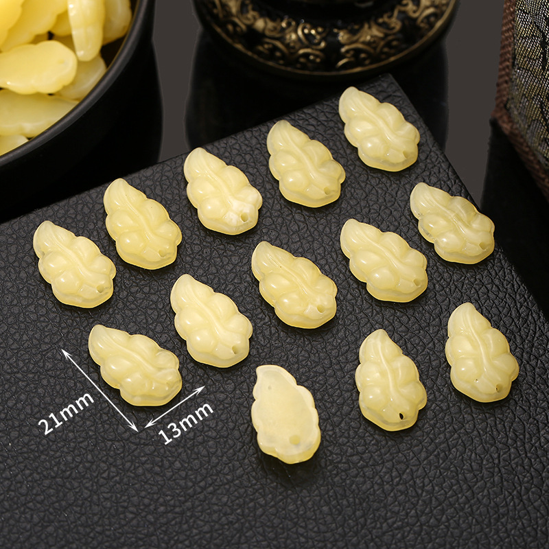 1. Leaf design, 13*21mm