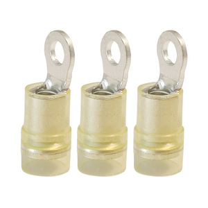 Bloque de terminales de resorte de anillo de crimpado doble con aislamiento de nailon Material de cobre para bloque de terminales de resorte de PCB - Product Image 1