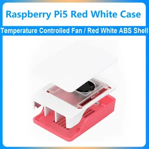Custodia Raspberry Pi 5 ABS a temperatura controllata PWM supporto Cluster impilamento per Raspberry Pi 5 - Product Image 6