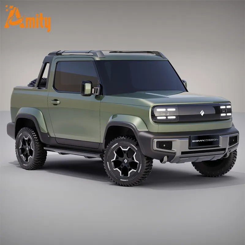 CHONGQING dostluk Wuling Baojun Yep kamyonet Mini küçük 4x4 4wd 2023 çin Ev elektrikli arabalar araç satılık