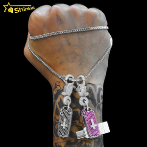 New phổ biến <span class=keywords><strong>USB</strong></span> <span class=keywords><strong>Stick</strong></span> bezel tùy chỉnh Iced out Mặt dây chuyền Đen moissanite đá tổng hợp bezel cho USD <span class=keywords><strong>Memory</strong></span> <span class=keywords><strong>Stick</strong></span> - Product Image 6