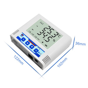 Sensor de alarma de temperatura wifi Industrial, registrador de datos de temperatura y humedad inalámbrico - Product Image 6