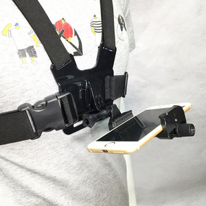 5in1 ayarlanabilir elastik hızlı cep telefonu için kıskaç tutucu eylem kamera göğüs askısı kayış dağı GoPro Hero 13 Insta360 X5 DJI için - Product Image 3