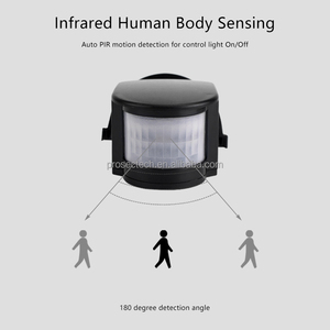180 grados gran angular 12m rango de detección PIR Sensor de luz interruptor Cuerpo Humano Sensor de movimiento infrarrojo Detector - Product Image 2