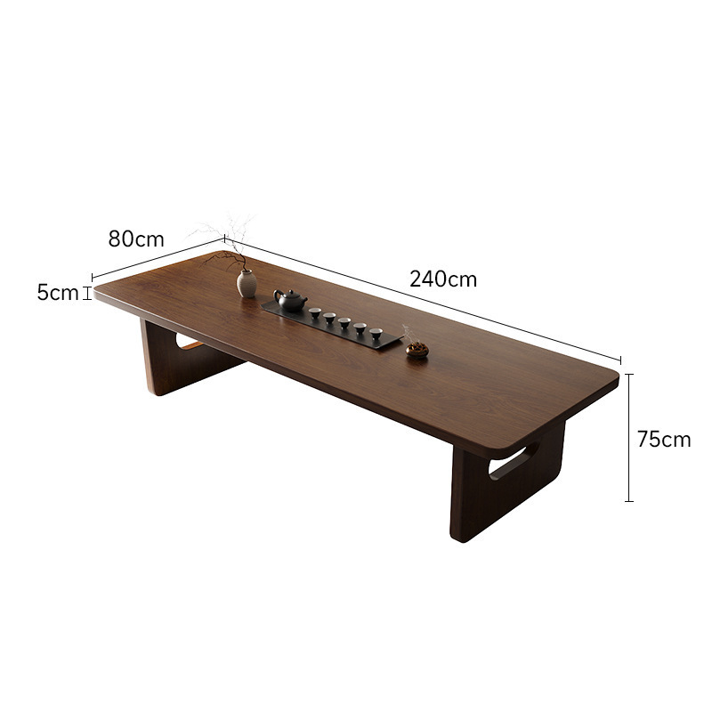Single table: 240*90*75 cm, board thickness 5 cm