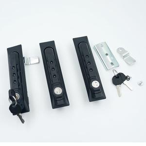 2-điểm thông minh phẳng trên khóa với xử lý cho PP công nghiệp tủ điện thép cửa xi lanh khóa cho máy may - Product Image 6